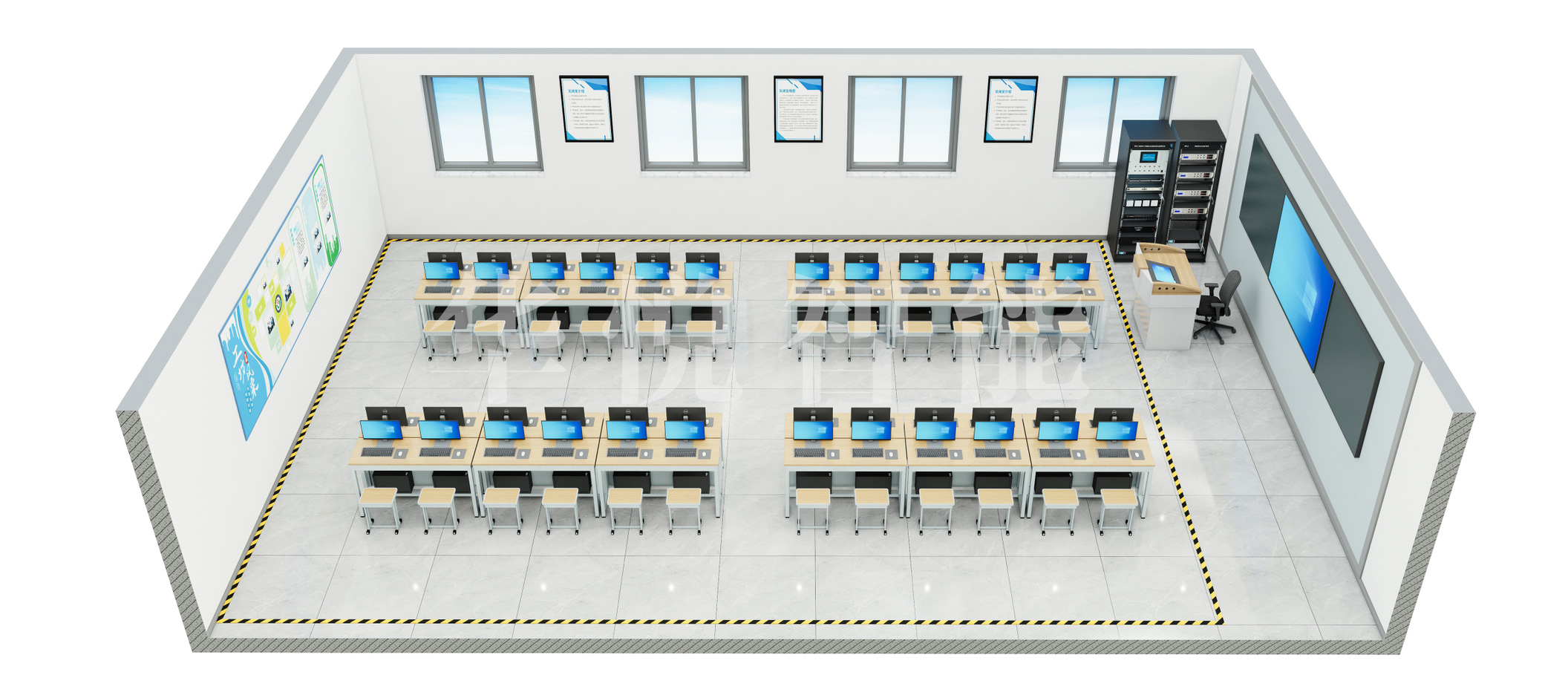 網(wǎng)絡(luò)信息安全運維實訓(xùn)室